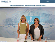 Tablet Screenshot of marbelladirecto.com
